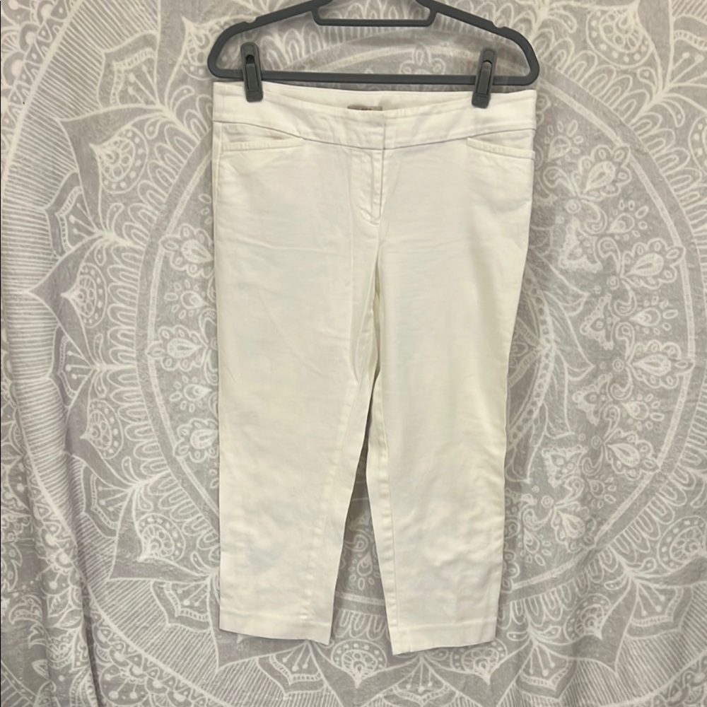 LOFT White Pants